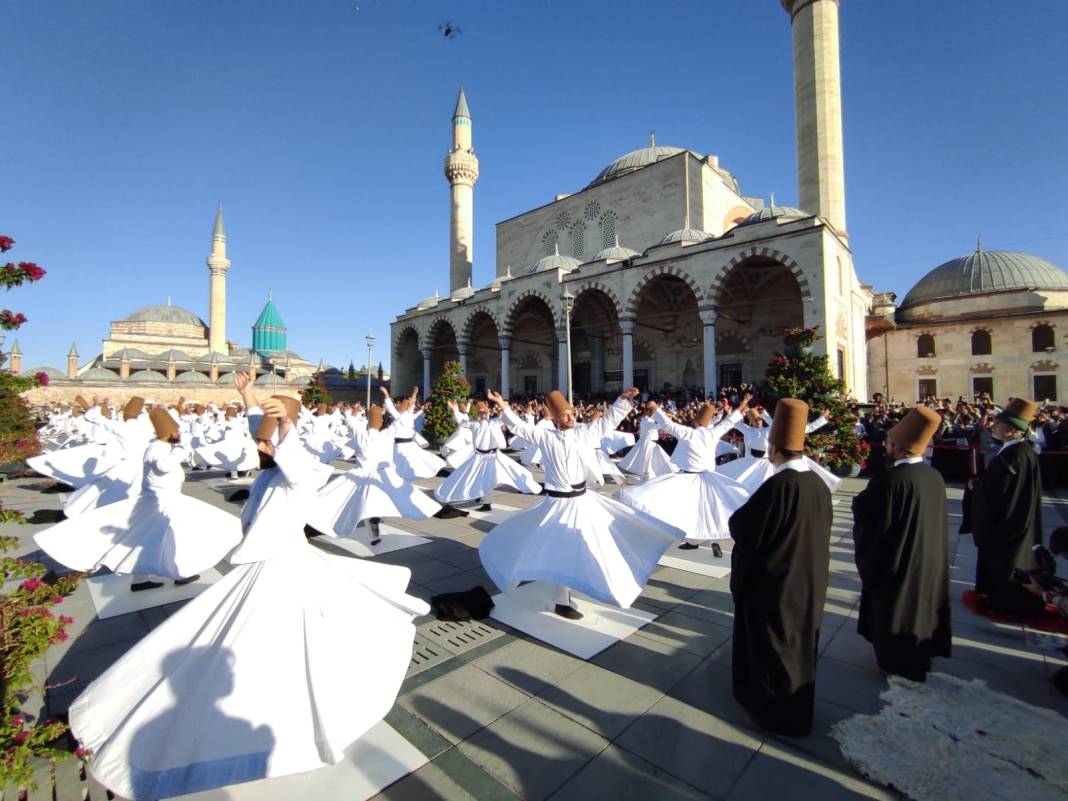 Konya durdu 99 semazen döndü 6